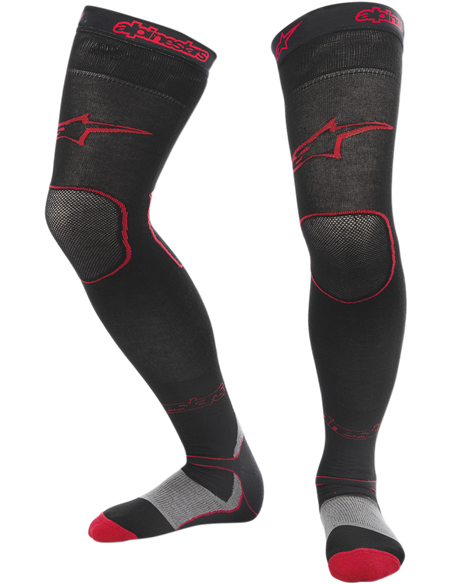 Chaussettes Longues Mx Noir / Rouge L-2Xl Alpinestars 4705015-13-Lxl