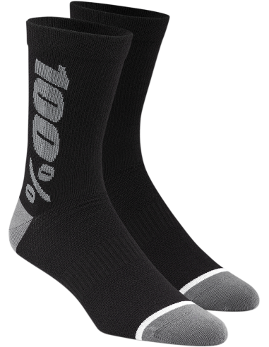 Mitjons 100% Rythym Merino Performance negre / gris L / XI 24006-057-18