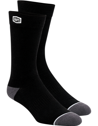 Calcetines 100 % Solid Negro Sm/Md 24021-001-17