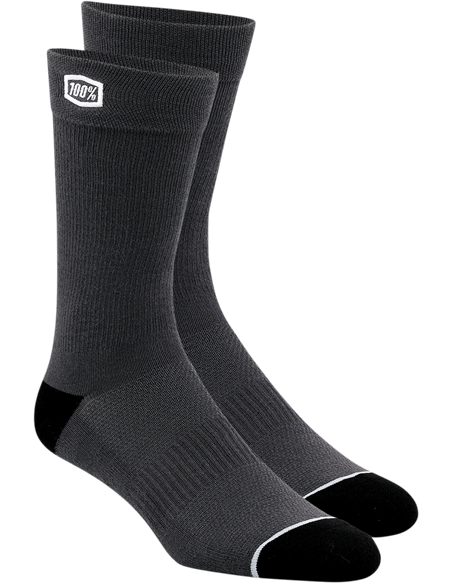 100 % Sock Solid Gy Lg/Xl 24021-007-18