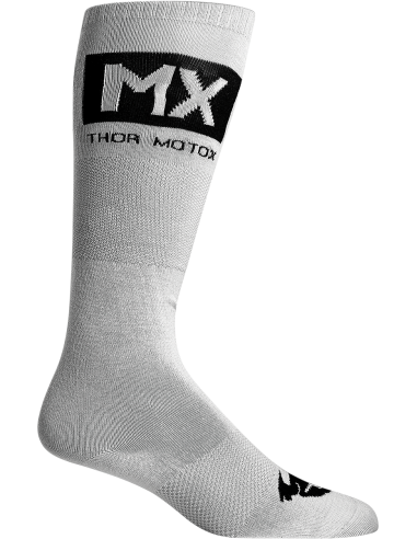 Chaussettes Enfant Mxcool Gy/Bk 1-6 THOR-MX 2023 3431-0664