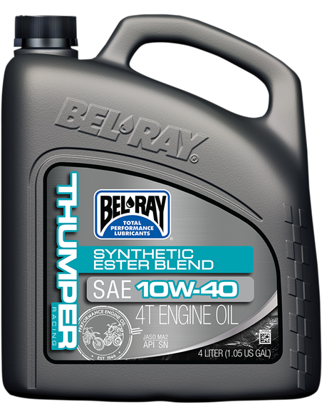 Bel-Ray Thumper Racing Synthetic Ester Blend 4 T. 10W40 4 L. 99520-B4LW