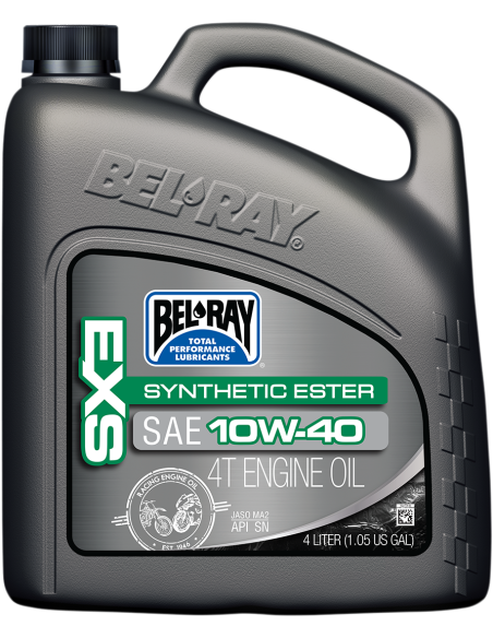 BEL-RAY Exs Synthetic Ester 4-Stroke Engine Oil 10W-40 4 Liter 99161-B4LW