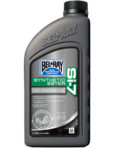 BEL-RAY Si-7 Synthetic 2T Oli de Motor 1 Liter 99440-B1LW