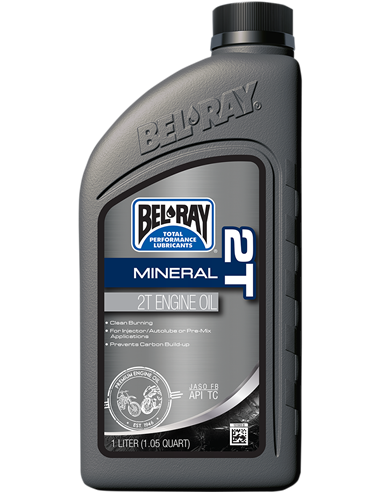 BEL-RAY Mineral 2T Engine Oil 1 Liter 99010-B1LW 99010-B1LW