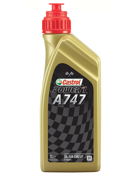Oli Castrol A 747 2t 1 Litre (Mescla 2 Temps)