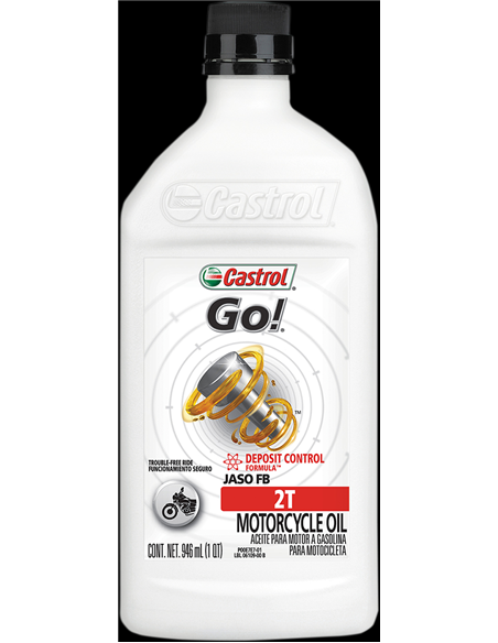 Castrol Huile A 747 2t 1 Litre (mélange 2 fois)