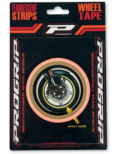 Bande décorative pour roue fluorescente 5025 Jaune PRO GRIP PZ5025APGI