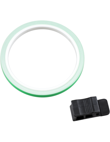 Fita de acabamento para roda fluorescente 5025 Verde PRO GRIP PZ5025APVE