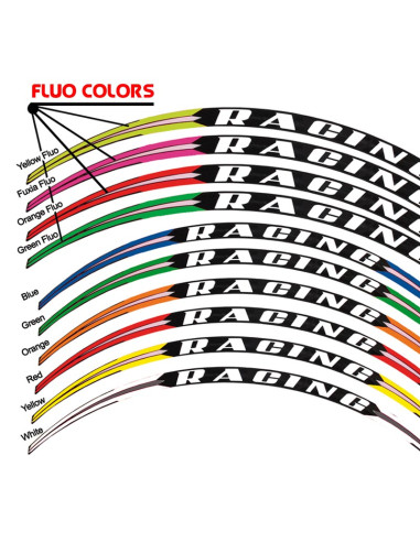 Adhesivos llanta Pre-Cut Kit 5026 Fluo Orange PRO GRIP PZ5026AF16 