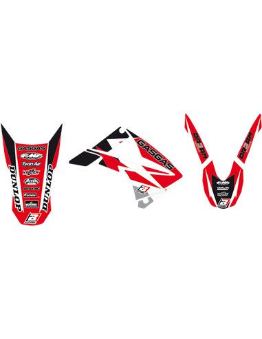 Kit adhesius Blackbird Gas Gas EC 125/250/300 2010-11 / ECF 250/450 2010-13