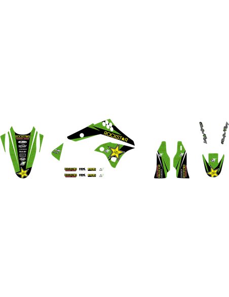 Graphic Kit Rstar Kxf Blackbird Racing 2416L