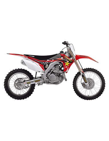 Kit déco avec housse de selle Rockstar CRF Blackbird Racing 8145l