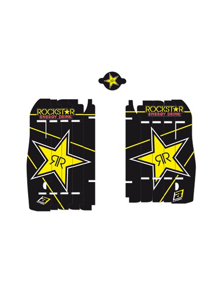 Adhesius Rockstar per aletines de radiador crf Blackbird Racing a101l