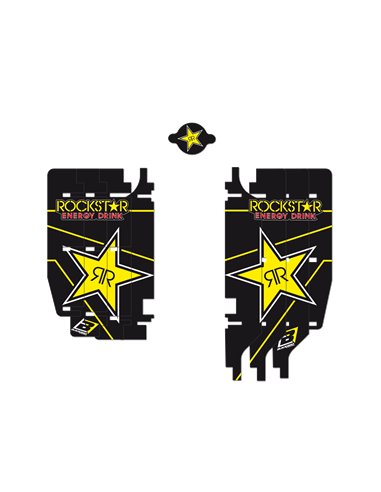 Autocollants Grille de Radiateur Blackbird Rockstar Energy Suzuki A302L