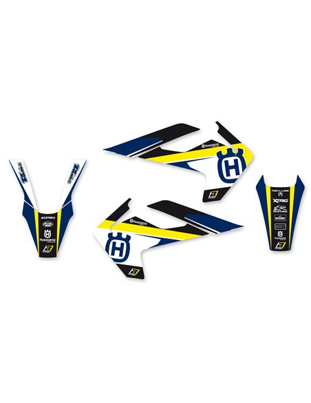 Kit déco Dr4 FC / TC 16-18 Blackbird Racing 2612N