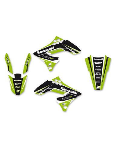 Kit adhesivos Blackbird Kawasaki KXF 450 2009-11