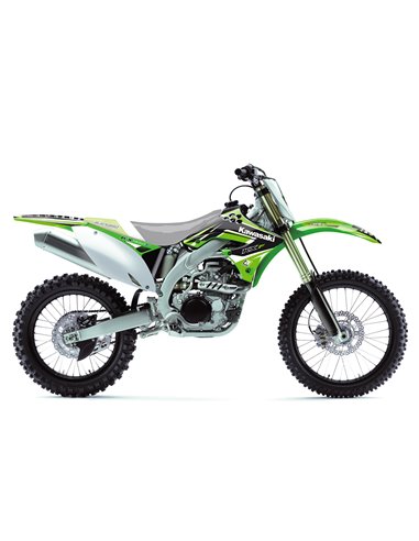 Kit stickers autocollants Blackbird Kawasaki KXF 450 2009-11