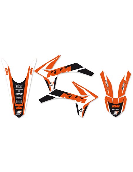 Kit de adesivos Blackbird KTM SX / SXF 2011-12 / EXC 2012-13