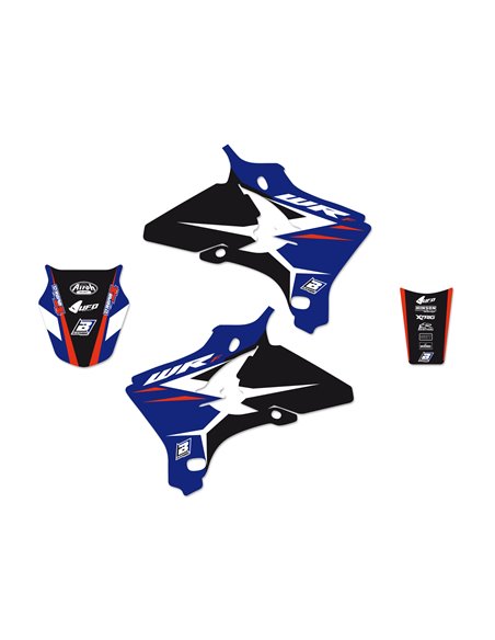 Kit de adesivos Blackbird Yamaha WRF 250/450 2005-06