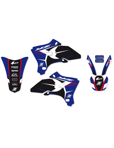 Kit de adesivos Blackbird Yamaha YZF 250/450 2003-05