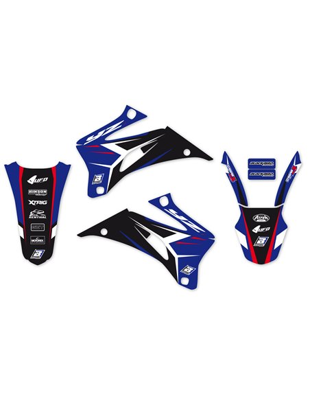 Kit stickers autocollants Blackbird Yamaha YZF 250/450 2006-09