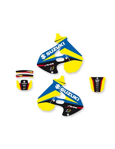 Kit stickers autocollants Blackbird Suzuki RM 125/250 1996-00