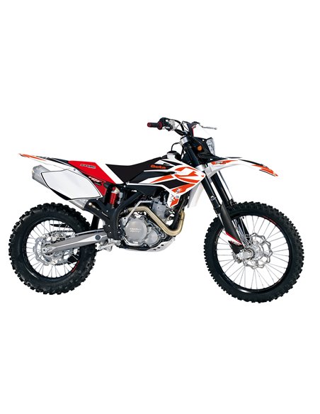 Kit de adesivos com capa de assento Rockstar 07-09 Blackbird Racing 8b01n