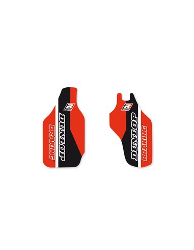 Autocollant de protection fourche Blackbird Honda CRF 250/450