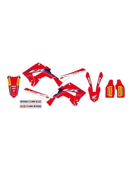 Kit adhesivos Blackbird Réplicaica Team Geico 19 CR125R (Polisport)