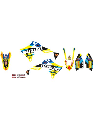 Kit d'autocollants Blackbird Suzuki World Replica