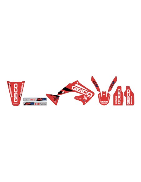 Graphic W/S Cvr Geico 19 Blackbird Racing 8136R19