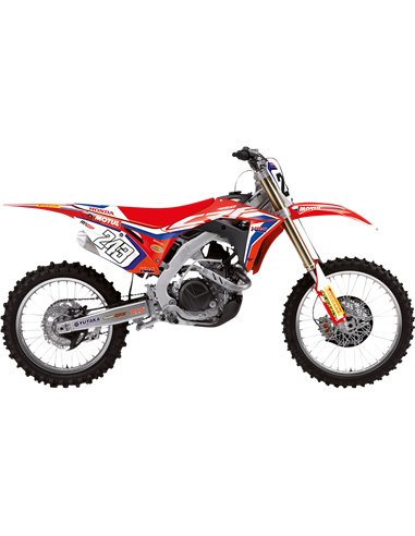 Kit adhesivos Blackbird Réplica HRC 2019 Adhesivos + Funda de asiento