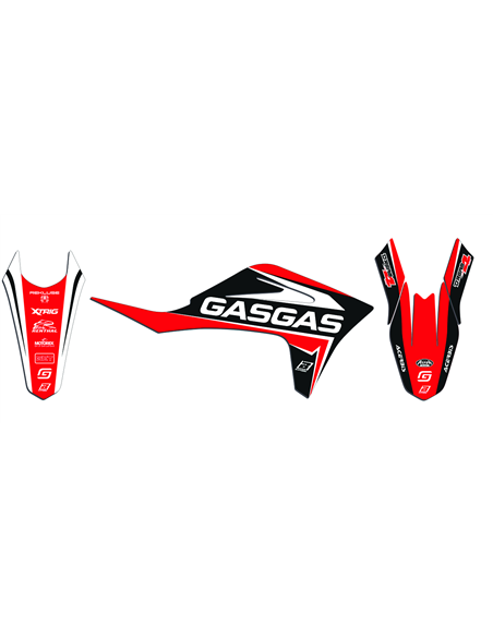 Kit de adesivos Blackbird RACING GASGAS 21- 2908N