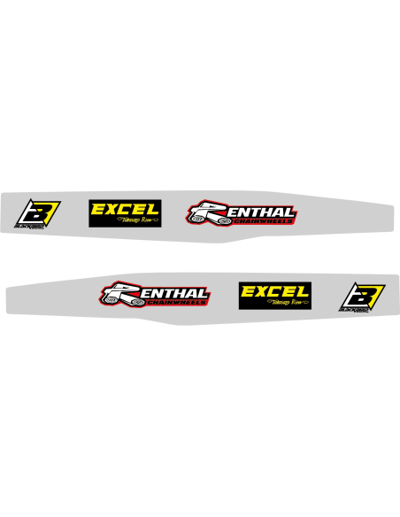 Autocollant bras oscillant Blackbird RACING GASGAS 5902N