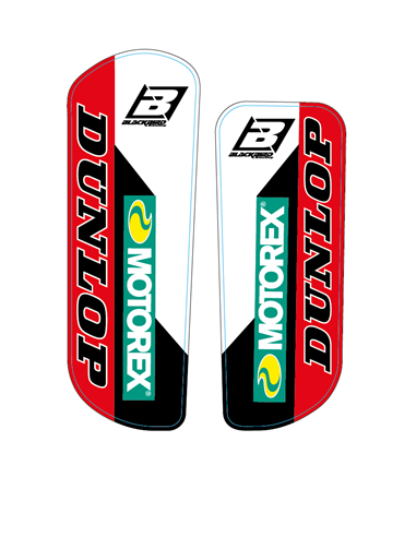 Autocollant de protection de fourche Blackbird RACING GASGAS 21- 5900N
