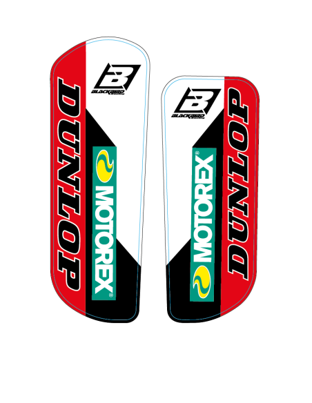 Adesivo protetor de forquilha Blackbird RACING GASGAS 21- 5900N