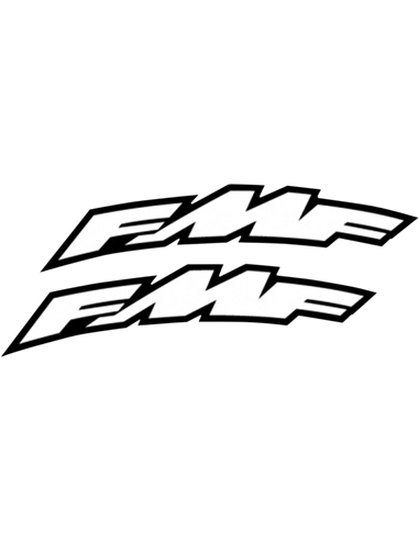 FMF Fmf Large Adhesivos para guardabarros/remolque  010603