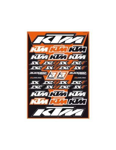 Kit adhesivos Universal Blackbird Racing 5523