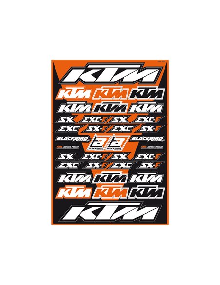 Decal Logo Kit Ktm Blackbird Racing 5523