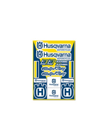 Decal Logo Kit Hva Blackbird Racing 5602