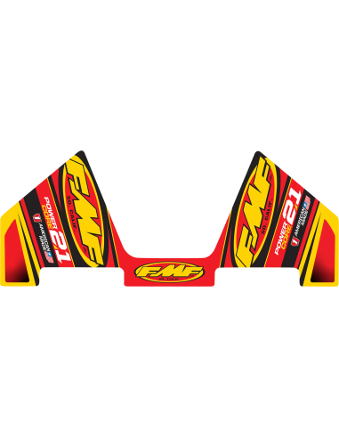 Autocollants de remplacement pour le silencieux FMF Powercore 2.1 Mylar 014826