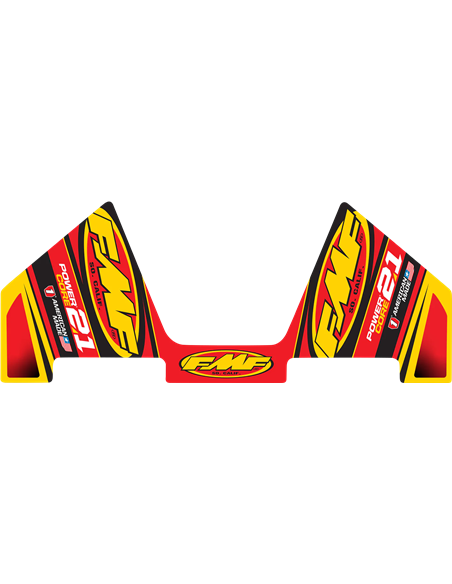 Autocollants de remplacement pour le silencieux FMF Powercore 2.1 Mylar 014826