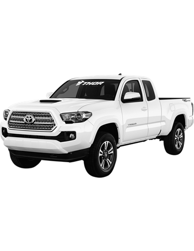 THOR Adhesiu retallat per parabrisa S18 Die-Cut Decal 50,8 Cm White 4320-2028