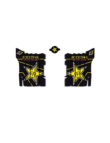 Kit de adesivos para capas de radiador Honda Rockstar A107L