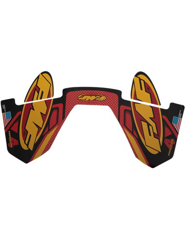 Autocollants de remplacement pour le silencieux FMF Hex P-Core 4 Repl 014842
