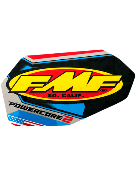 Adesivos de reposição para silenciador FMF P-Core 2 Pat Repl 014844