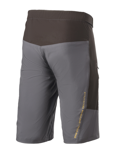 Short Alps 6 Blk/Tang 36 (Pantalones Cortos Ciclismo-Hombre) Alpinestars 1723821-1400-36