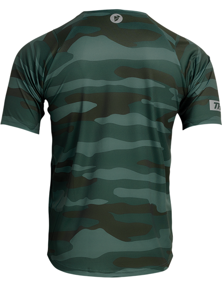 Jersey Asist Ss Camo Gn Xs THOR-MX 2023 5020-0019