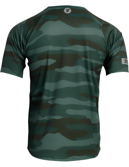 Camisola Assist Ss Camo Gn Lg THOR-MX 2023 5020-0022